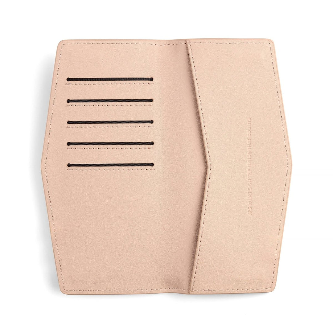 Slimline Wallet - Blush glasses case Fox and Leo