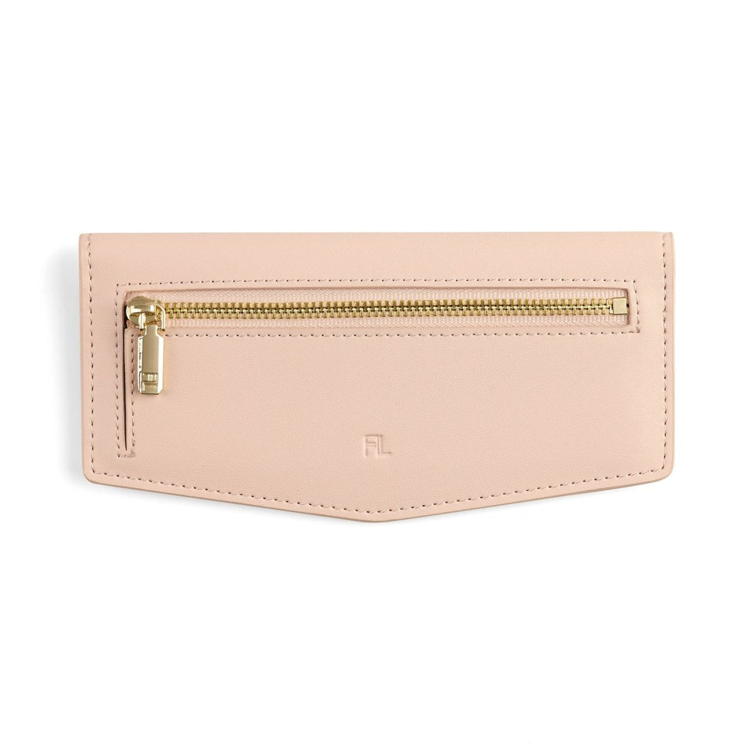 Slimline Wallet - Blush glasses case Fox and Leo