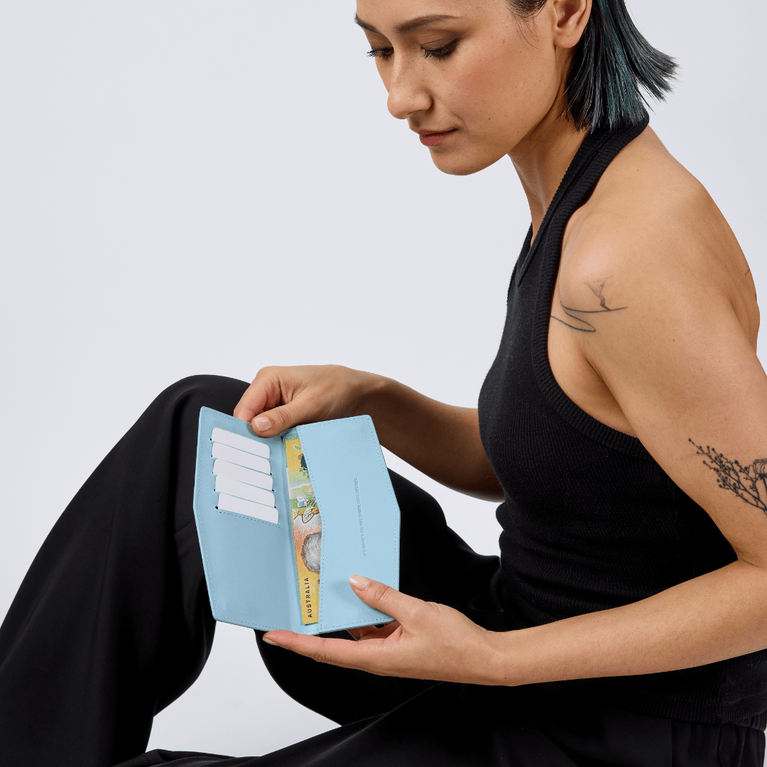 Slimline Wallet - Sky - Stanleyandstone