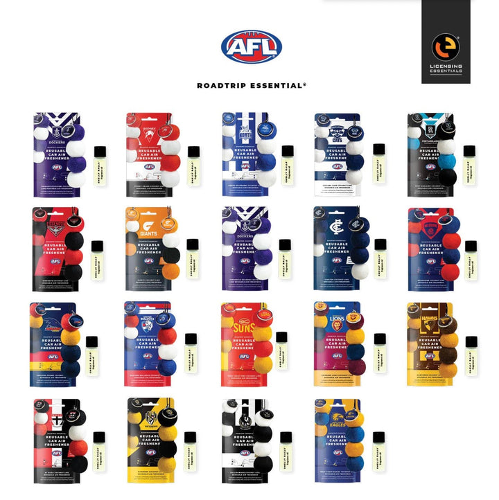 Smelly Balls AFL Carlton Set air freshener Smelly Balls
