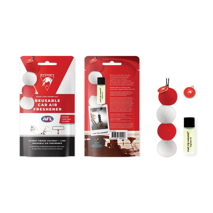 Smelly Balls AFL Sydney Swans Air Freshener air freshener Smelly Balls