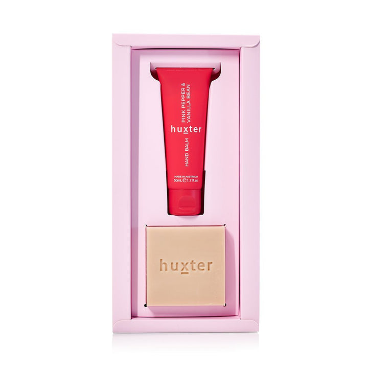 Soap &amp; Hand Balm Gift Set Huxter