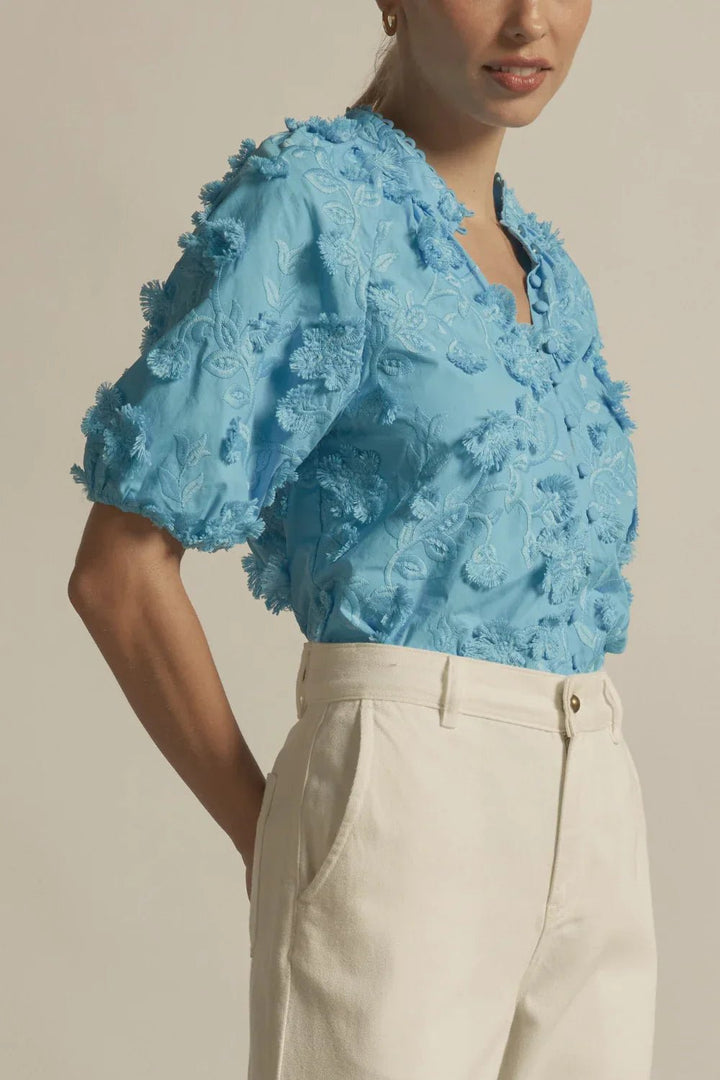 Solstice Top - Bay Broderie Blouse Zoe Kratzmann