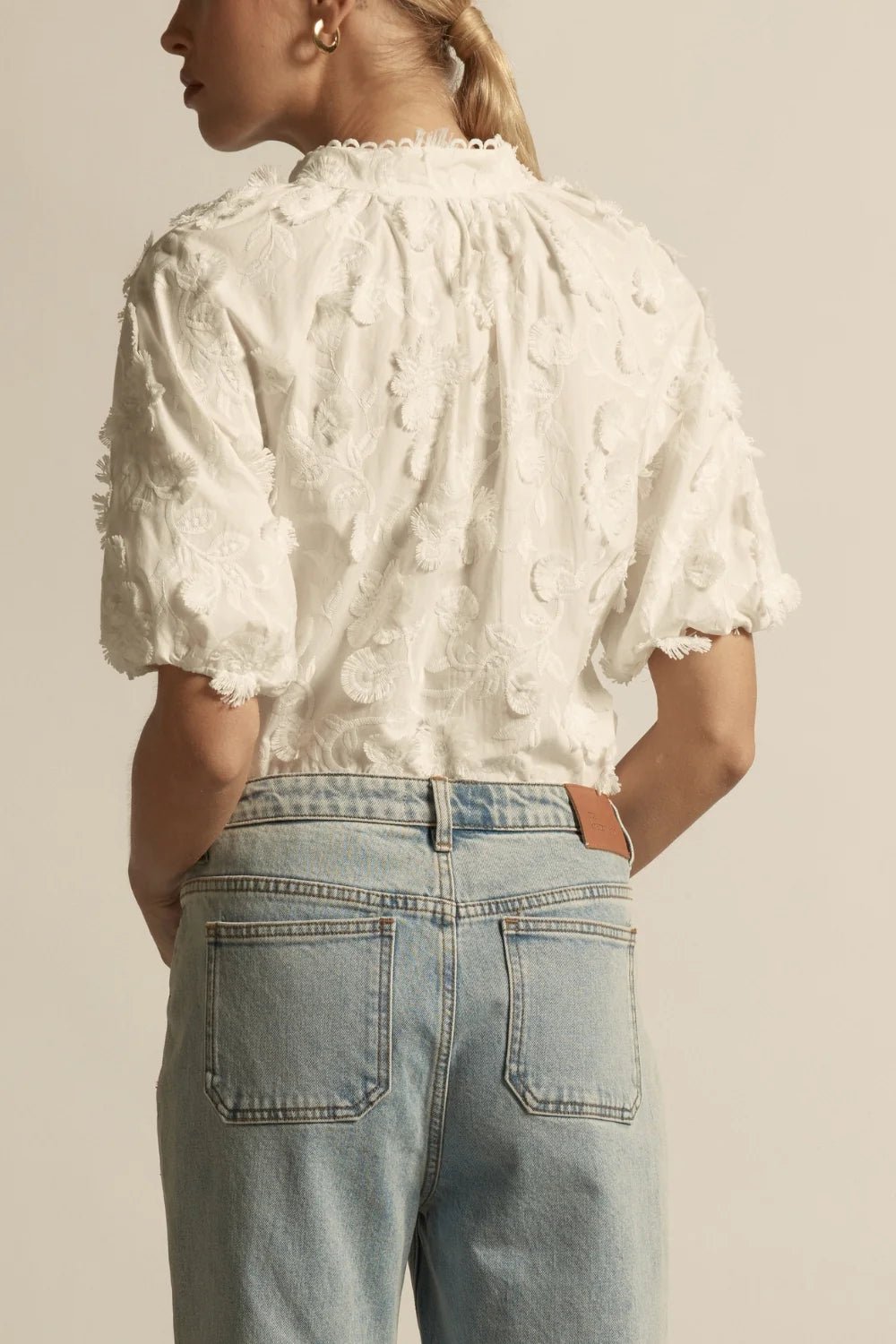 Solstice Top - porcelain Blouse Zoe Kratzmann