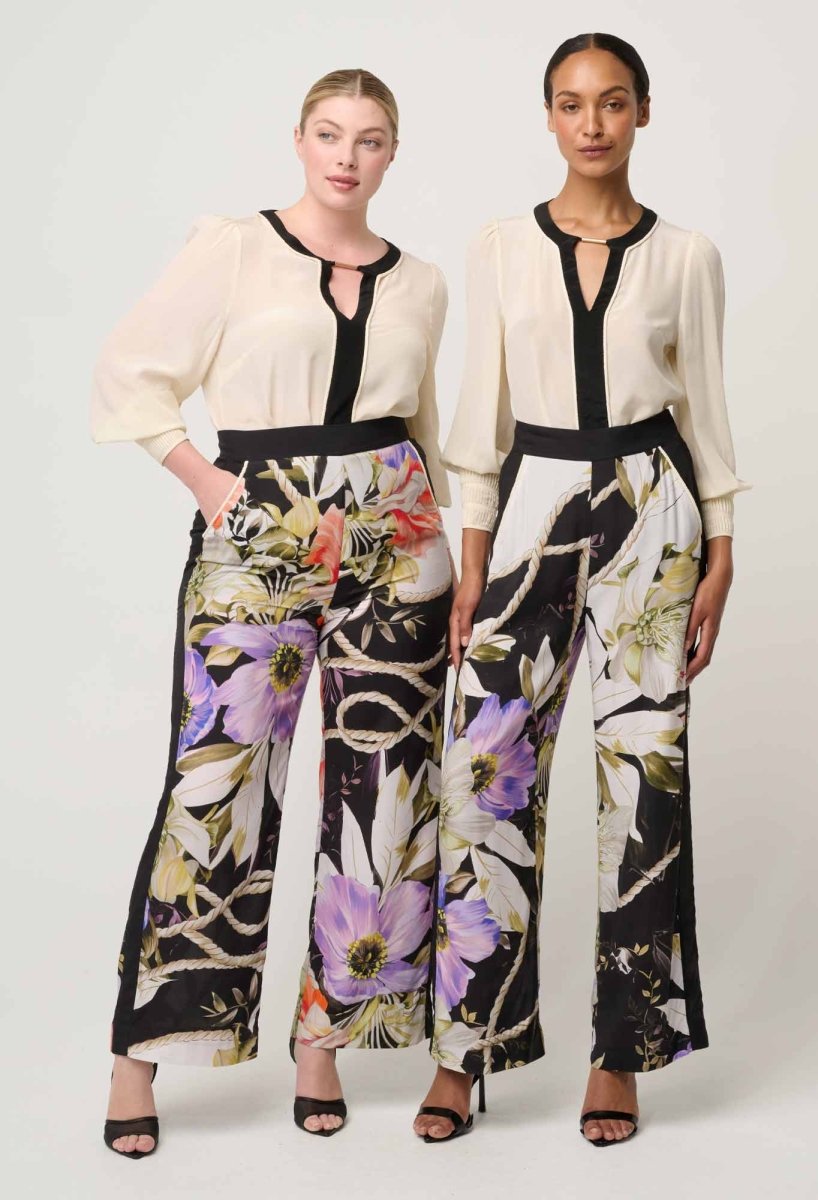 Sorrel Wide Leg Pant in Tangled Blossom Pant OnceWas