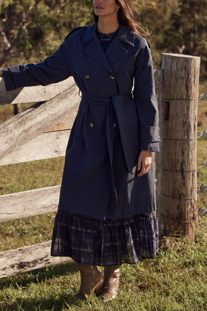 Zoe Kratzmann Source Coat - Navy Jacket Zoe Kratzmann