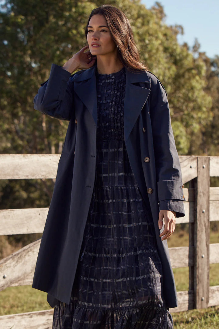 Zoe Kratzmann Source Coat - Navy Jacket Zoe Kratzmann