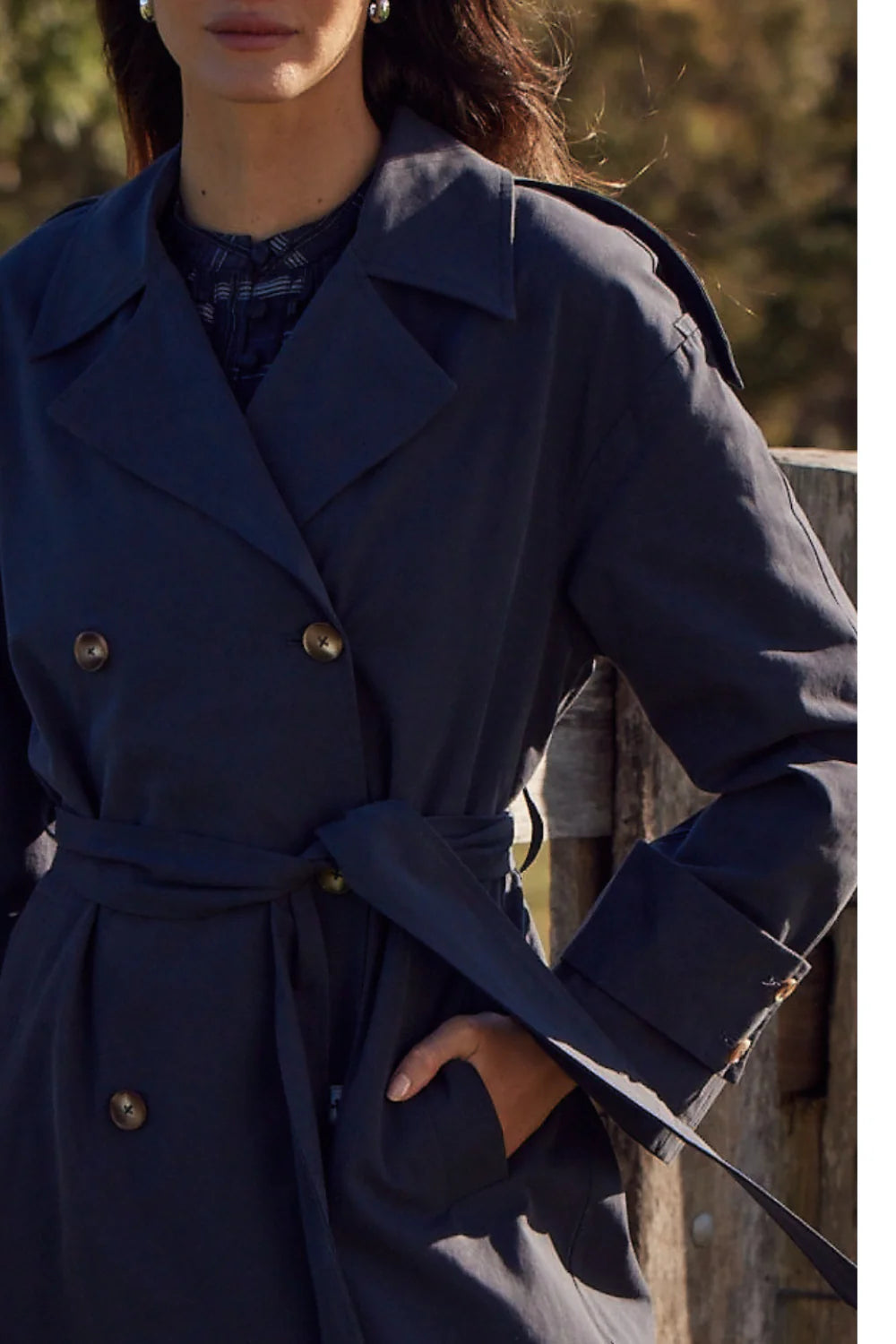 Zoe Kratzmann Source Coat - Navy Jacket Zoe Kratzmann