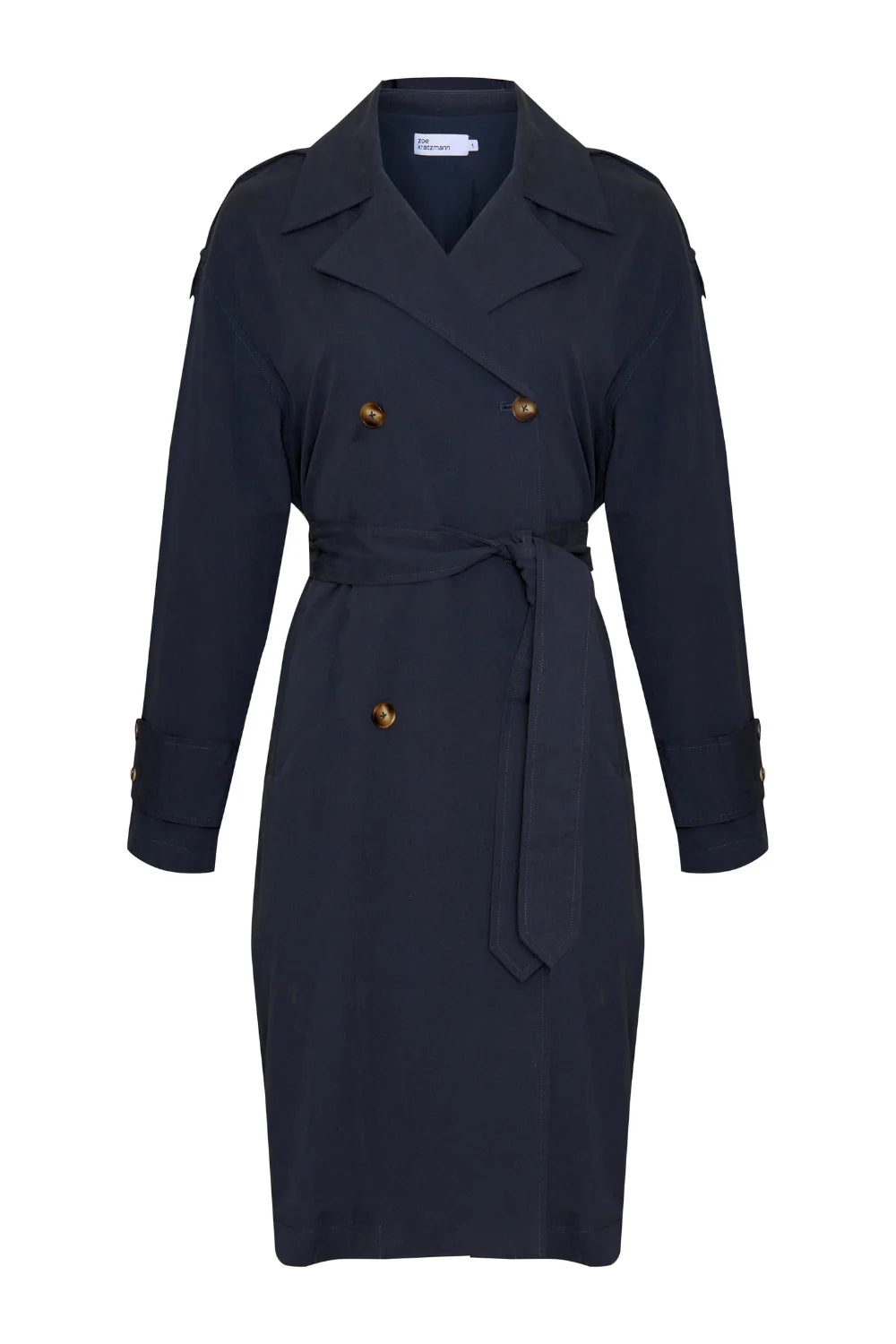 Zoe Kratzmann Source Coat - Navy Jacket Zoe Kratzmann