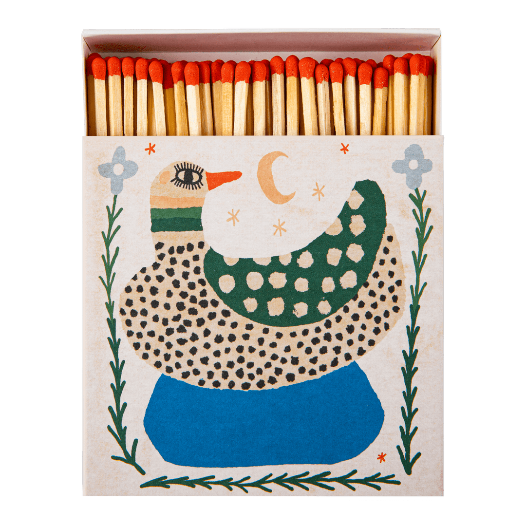 Spotted Duck | Square - Safety Matches - Stanleyandstone