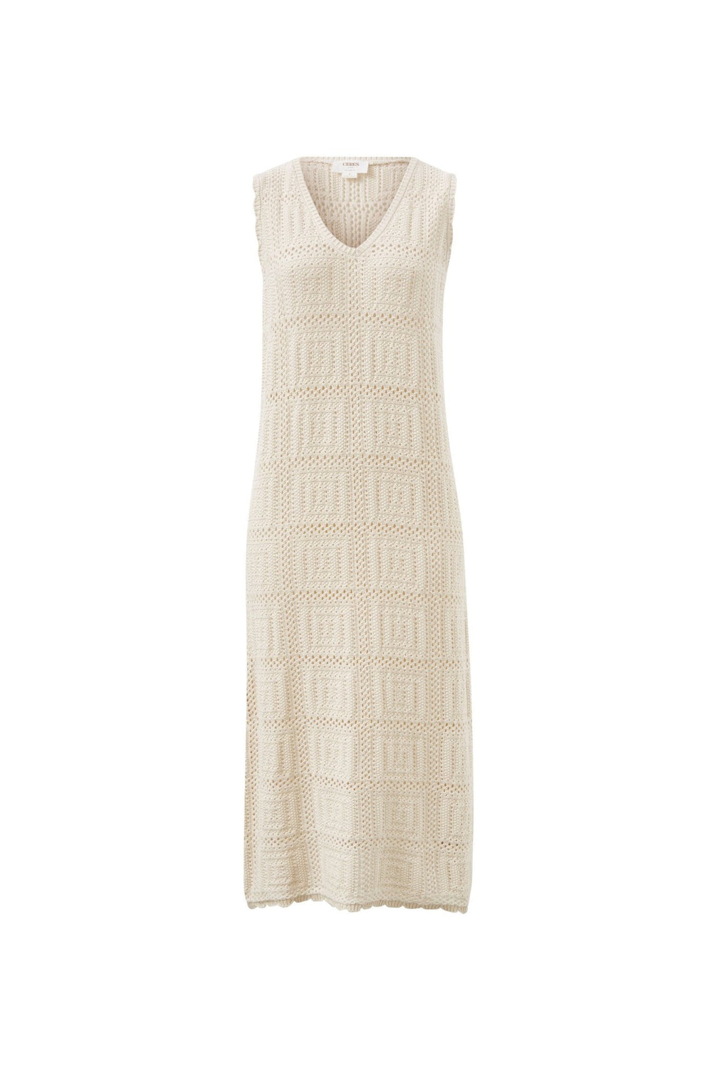 Square Knit Midi Tank Dress Ceres Life