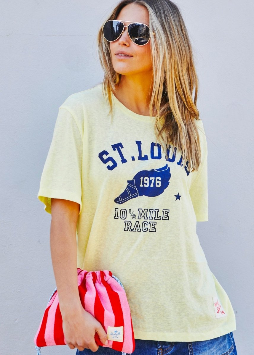 ST LOUIS TEE - LEMON hammill & Co