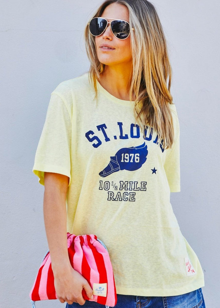 ST LOUIS TEE - LEMON hammill &amp; Co