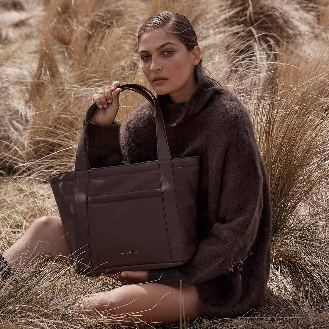Mikah Recycled Bag - Truffle