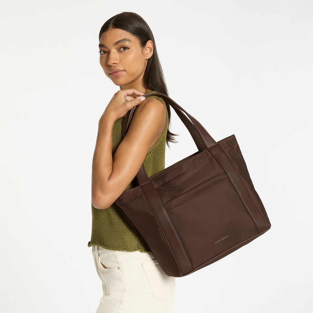 Mikah Recycled Bag - Truffle
