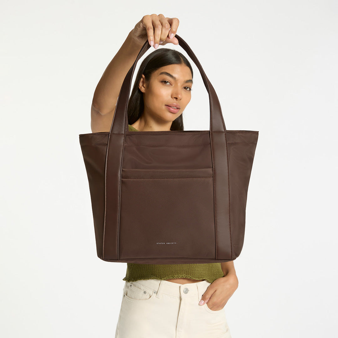 Mikah Recycled Bag - Truffle