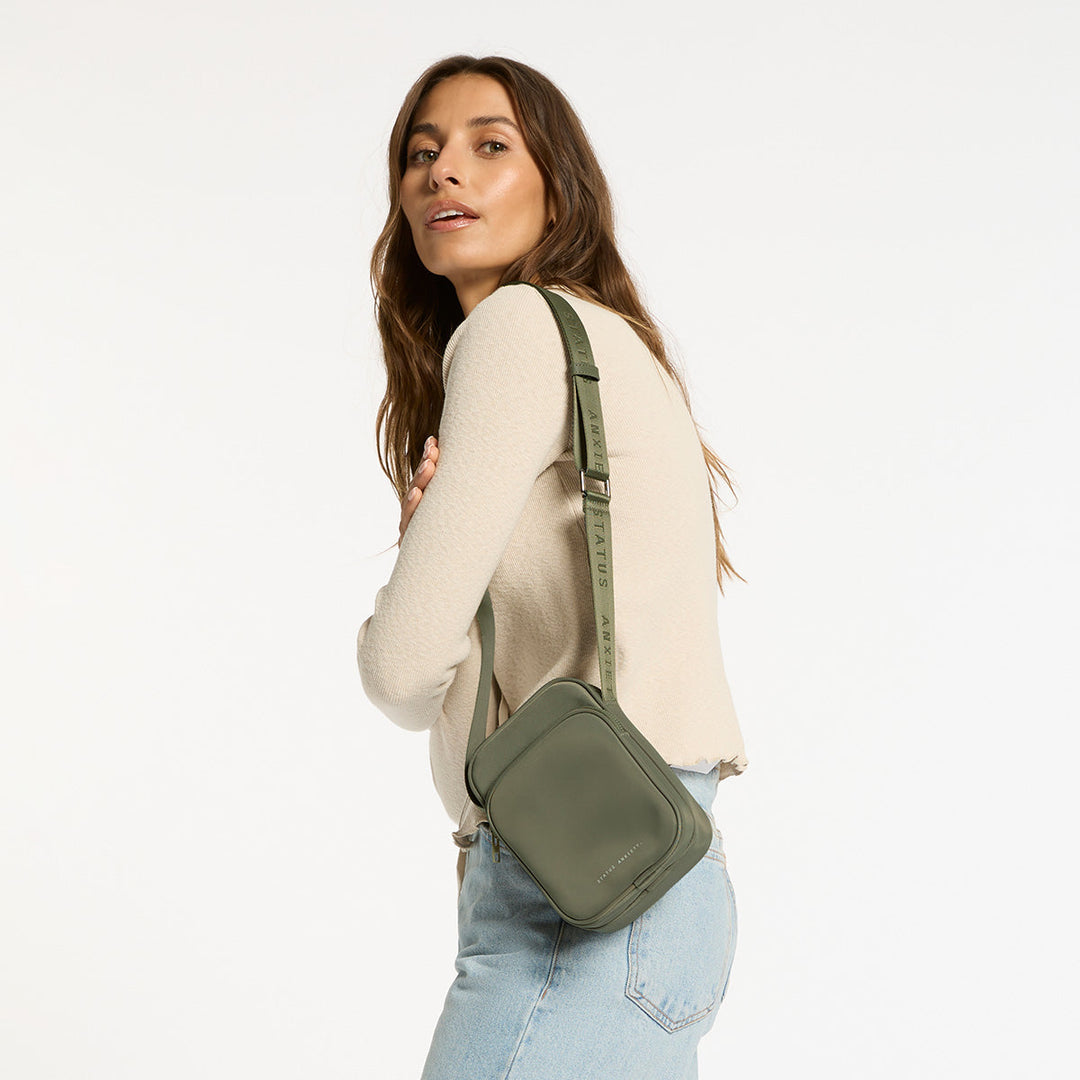Winnie Recycled Bag - Olive