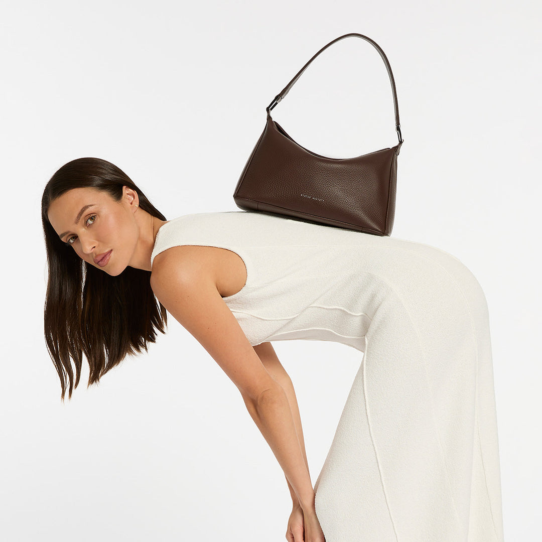 Think Twice Bag - Cocoa handbag Status Anxiety