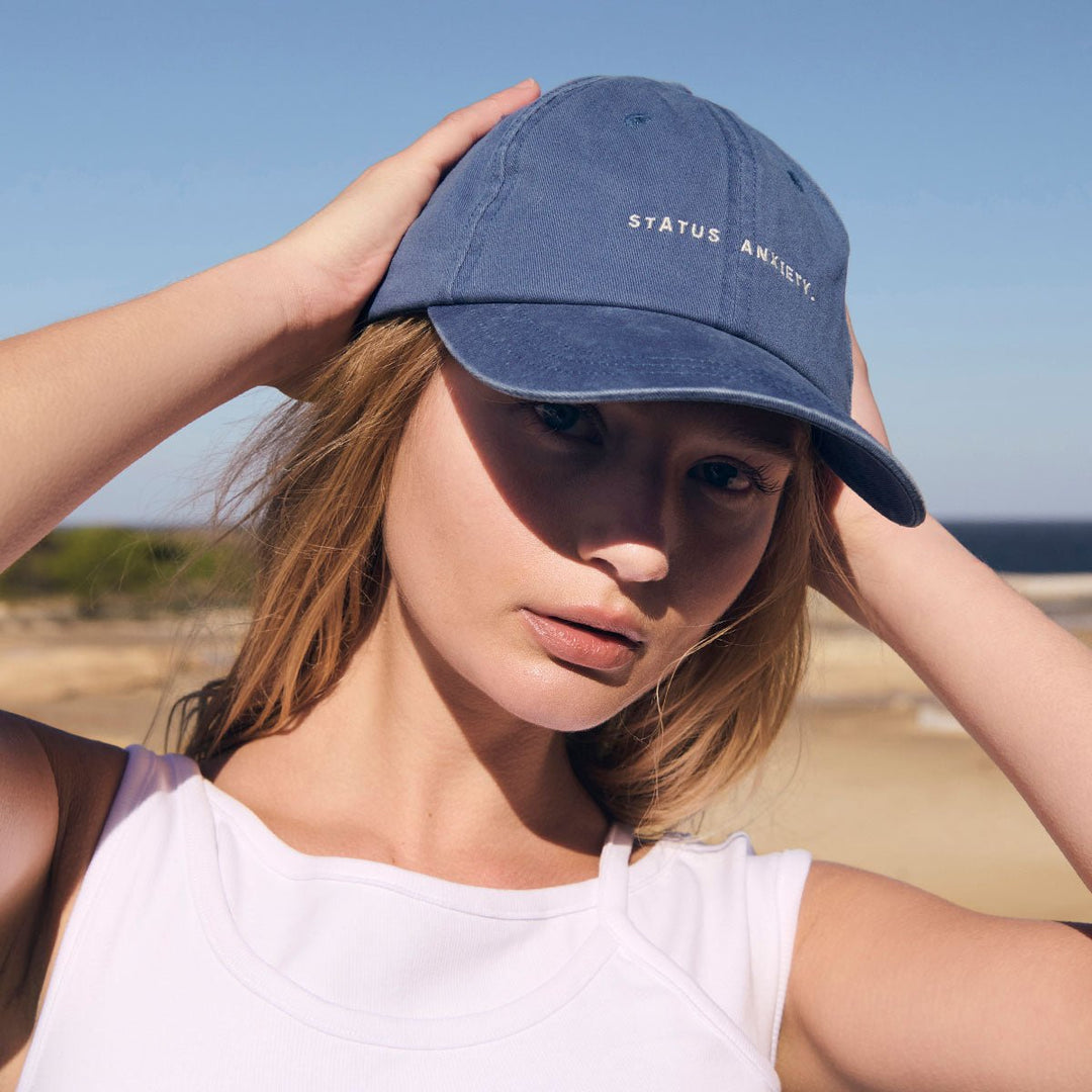 Status Anxiety Cap - French Blue Status Anxiety