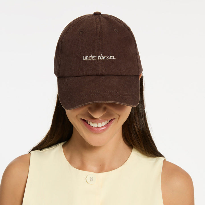 Under The Sun Cap - Bark