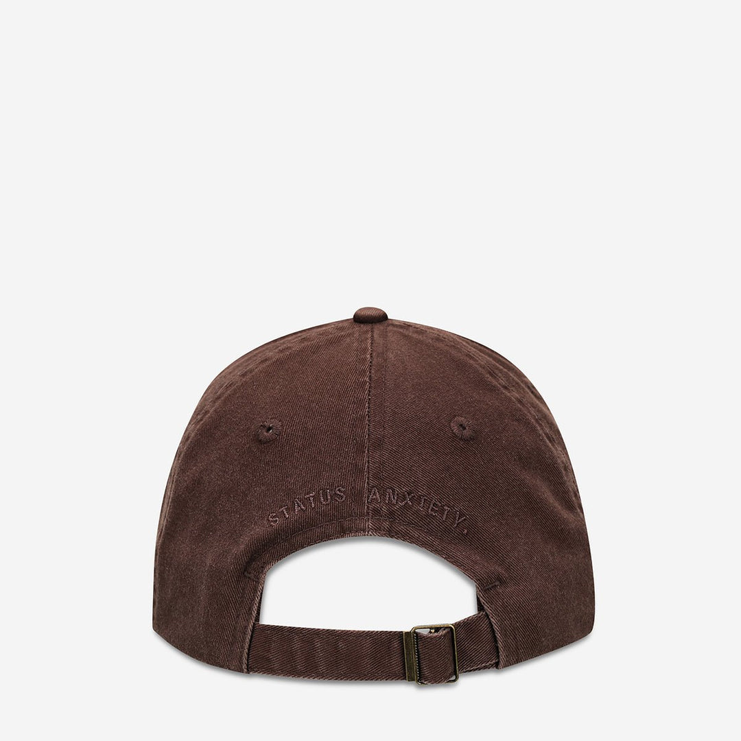 Status Anxiety Motif Cap - Bark Status Anxiety