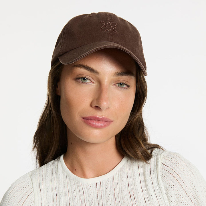 Status Anxiety Motif Cap - Bark Status Anxiety