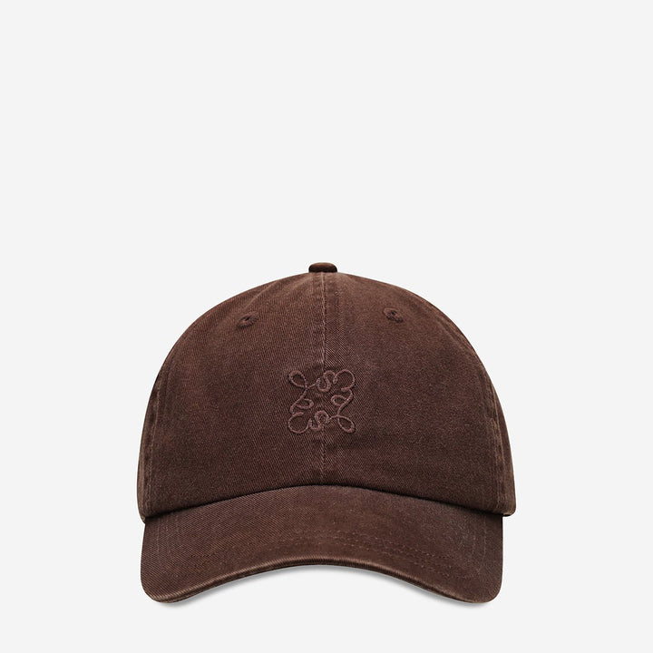 Status Anxiety Motif Cap - Bark Status Anxiety