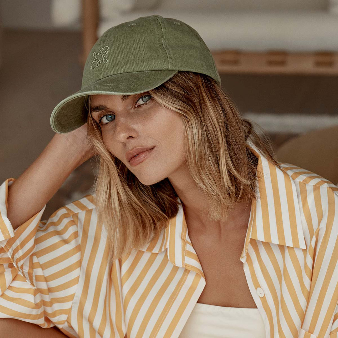 Status Anxiety Motif Cap - Fern Status Anxiety