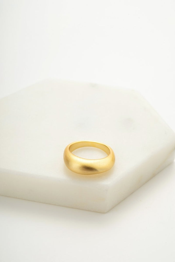 Steph Brushed Ring ring Zafino Jewellery