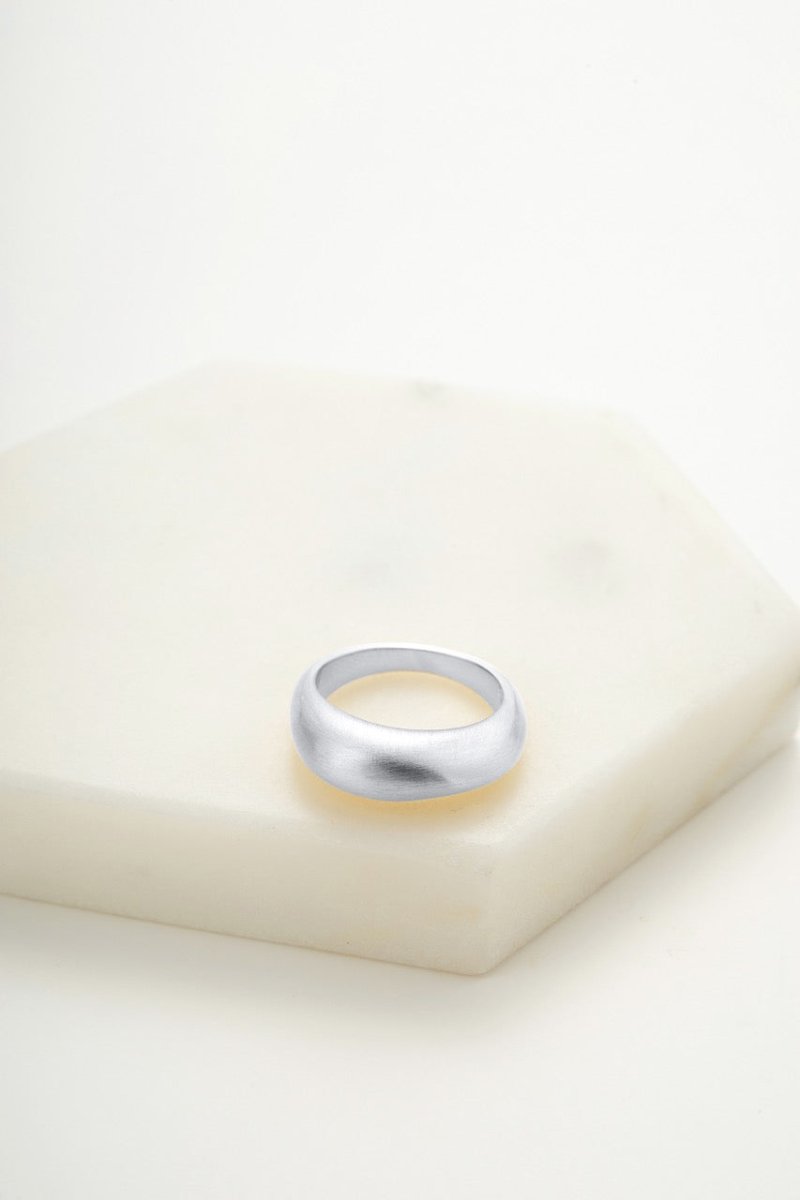 Steph Brushed Ring ring Zafino Jewellery