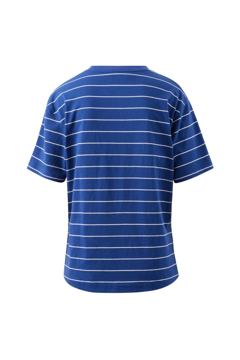 Stevie Slouchy Tee Tee shirt Ceres Life XXS Prussian Blue/Milk Stripe