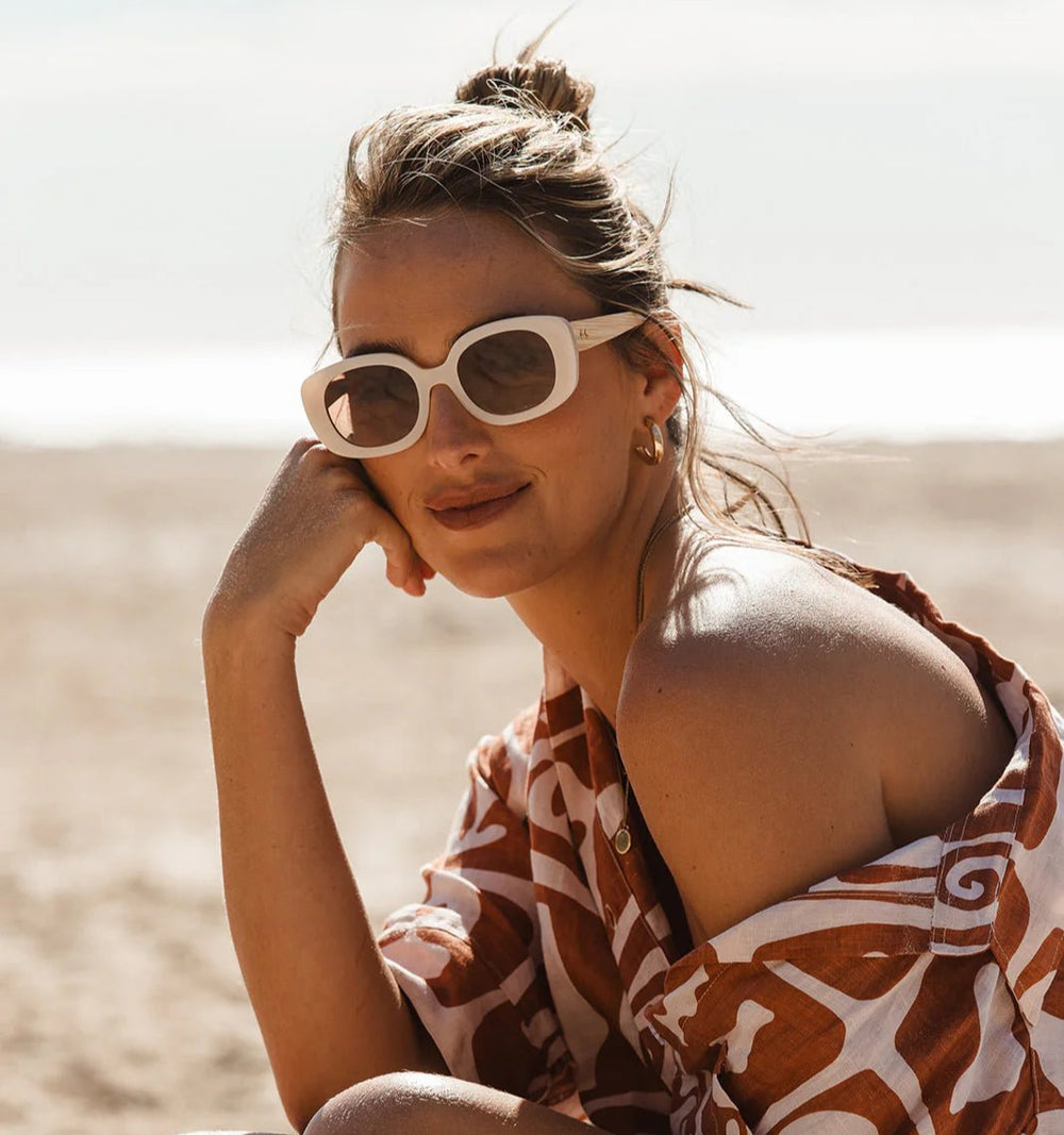 Sticks and Sparrow Ivy Cream Sunglasses Sticks and Sparrow