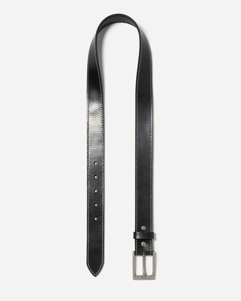 Stitch and Hide Lindsey Leather Belt - Black Accessories Stitch and Hide