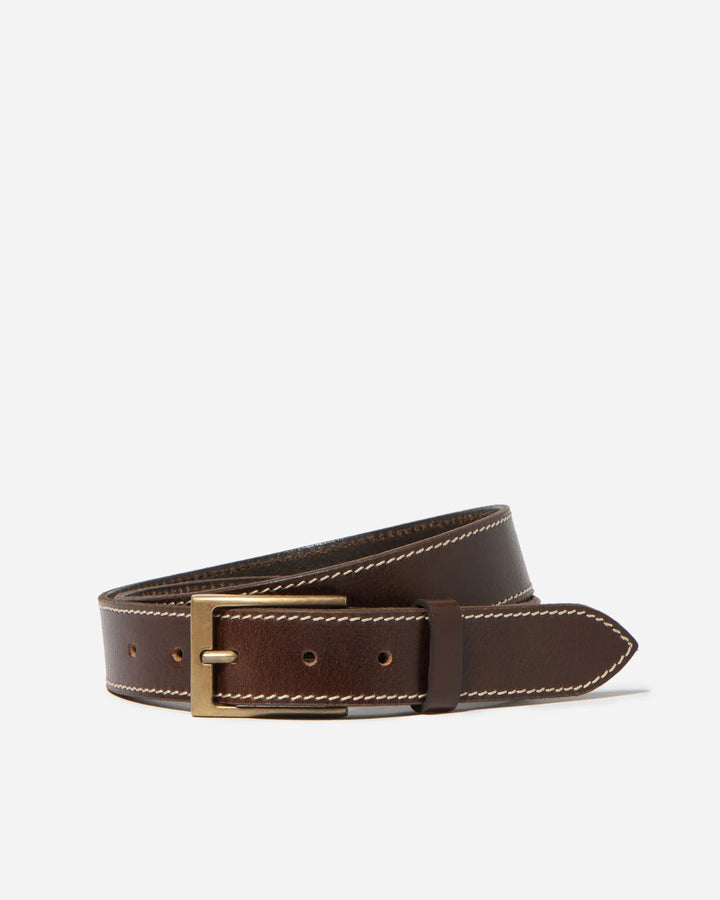 Stitch and Hide Lindsey Leather Belt - Brown Accessories Stitch and Hide