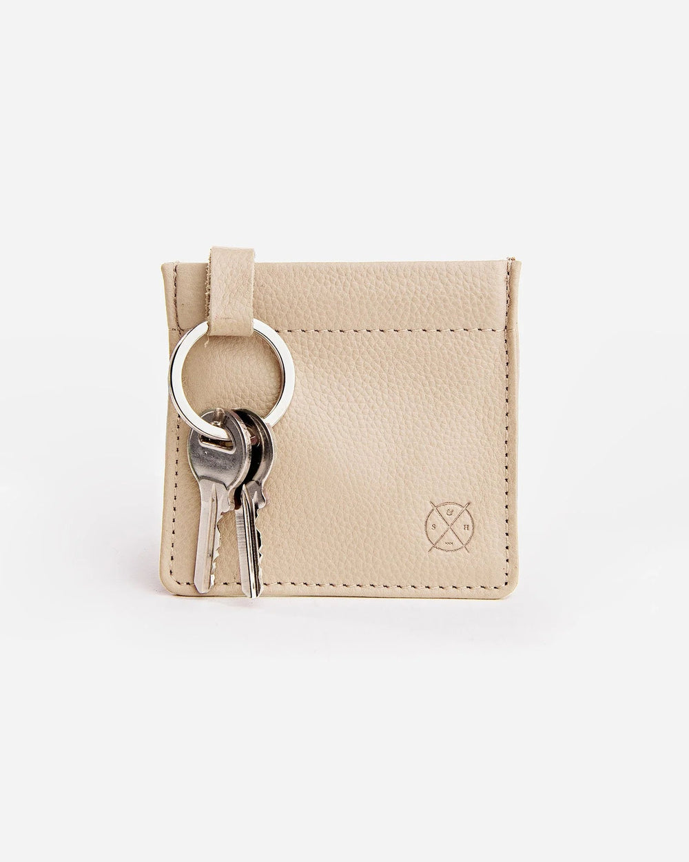 Stitch & Hide Key Pouch - multiple colors Accessories Stitch and Hide ivory
