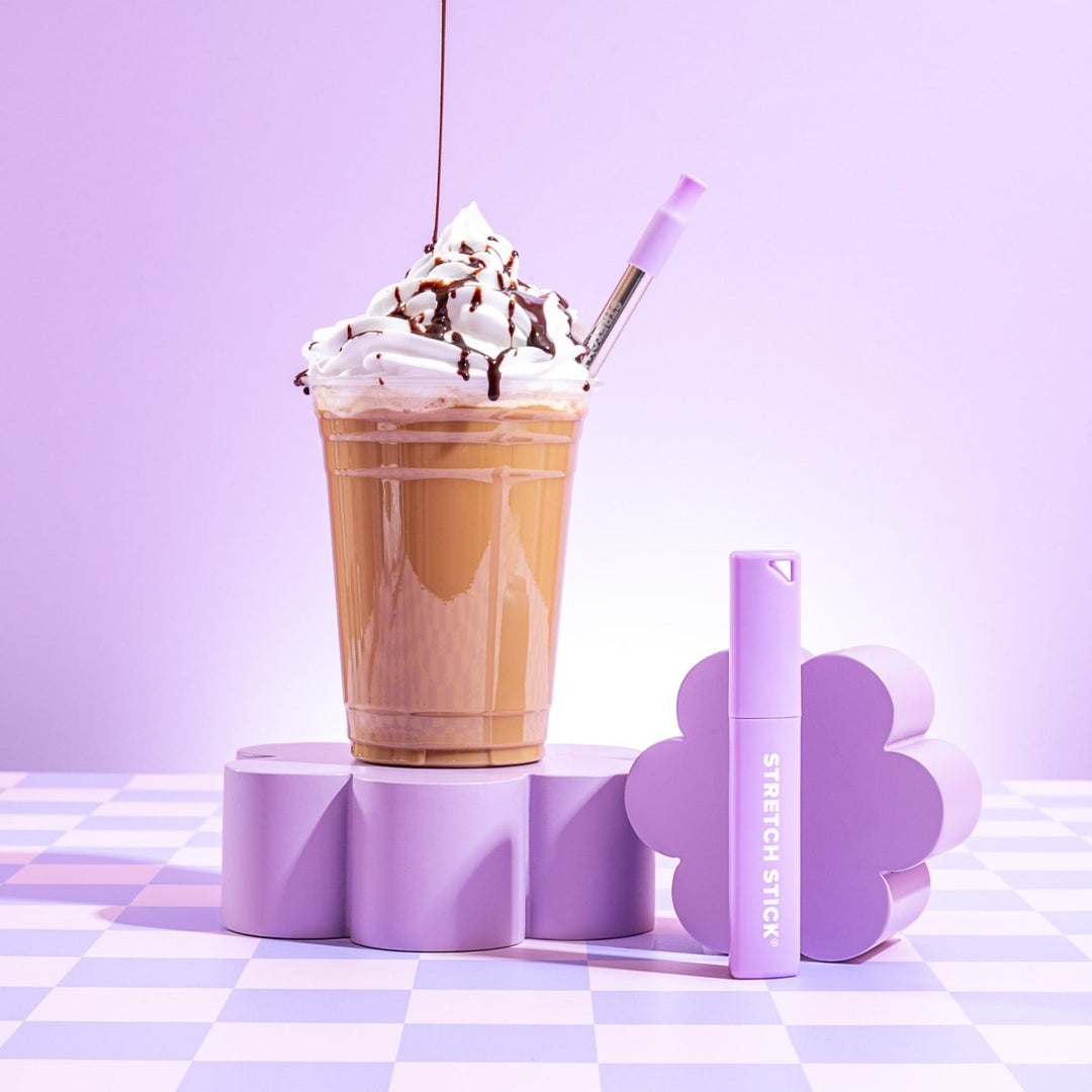 Stretch Stick - Compact Reusable straw Multiple colors accessories Stretch Me Co. Lilac Lick