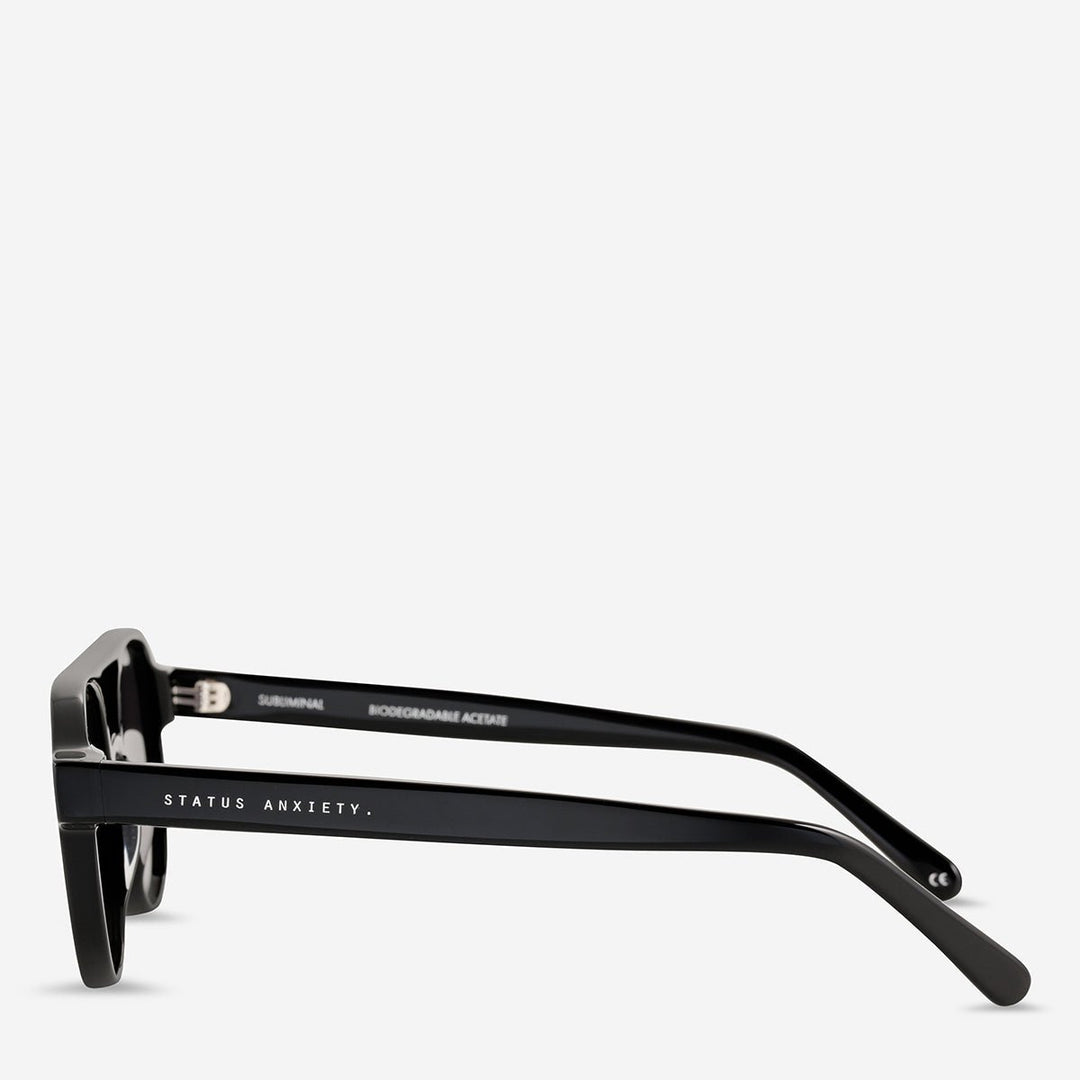 Subliminal Sunglasses - Black Status Anxiety