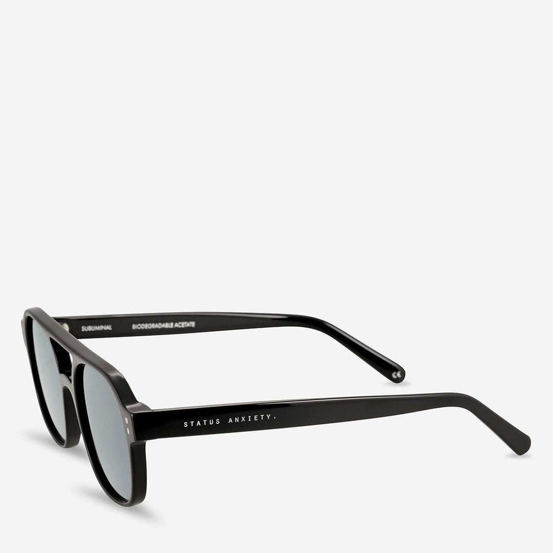 Subliminal Sunglasses - Black Status Anxiety