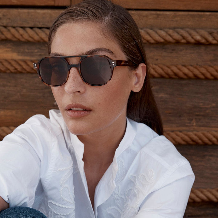 Subliminal Sunglasses - Brown Tort Status Anxiety