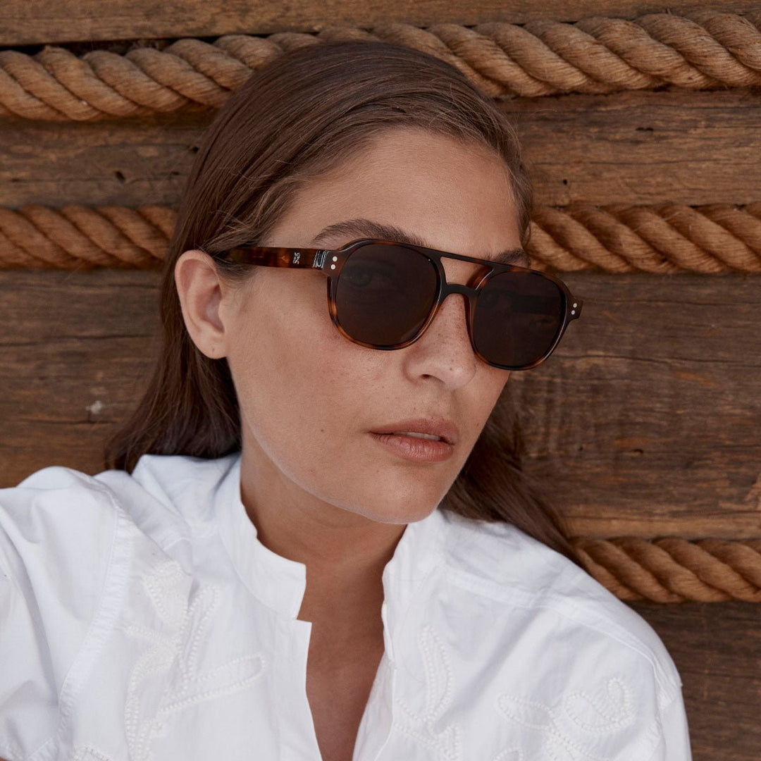 Subliminal Sunglasses - Brown Tort Status Anxiety