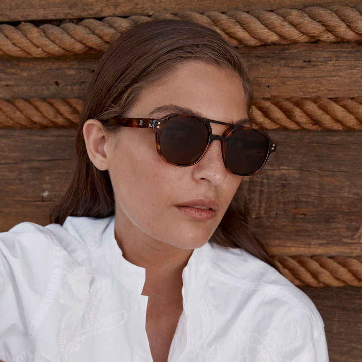 Subliminal Sunglasses - Brown Tort Status Anxiety