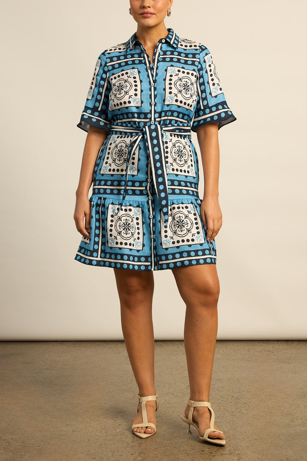 submerge dress - bay scarf Zoe Kratzmann