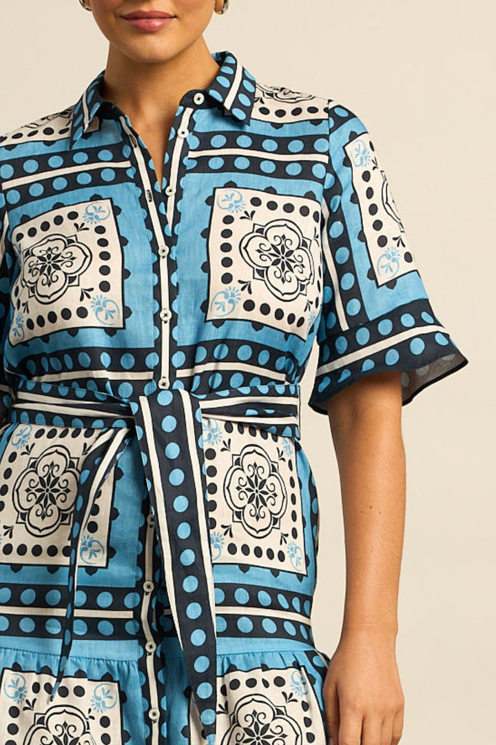 submerge dress - bay scarf Zoe Kratzmann