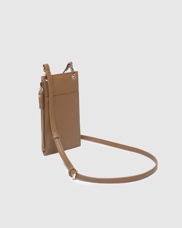 Suki Phone Bag - Caramel Handbag Louenhide