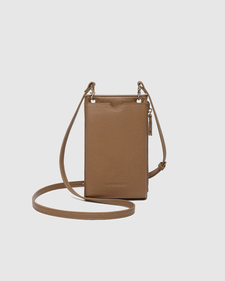 Suki Phone Bag - Caramel Handbag Louenhide