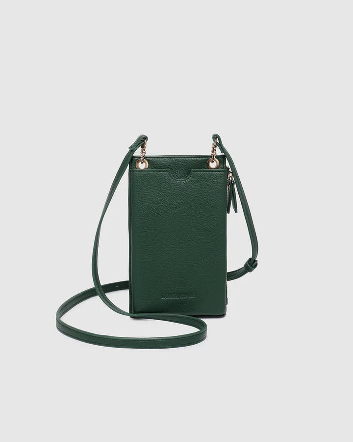 Suki Phone Bag - Forest Green Handbag Louenhide