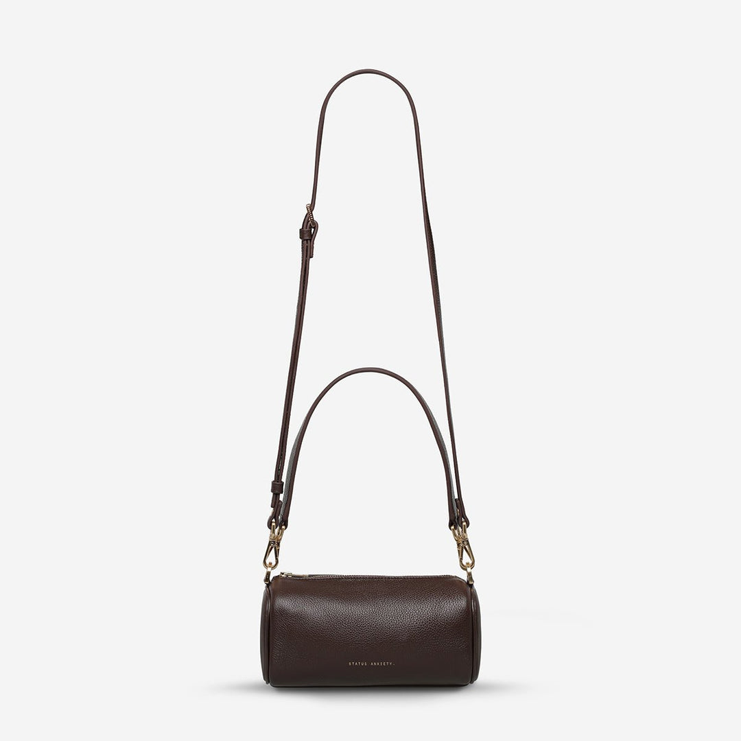 Sunblind Bag - Cocoa/Brushed Gold Status Anxiety