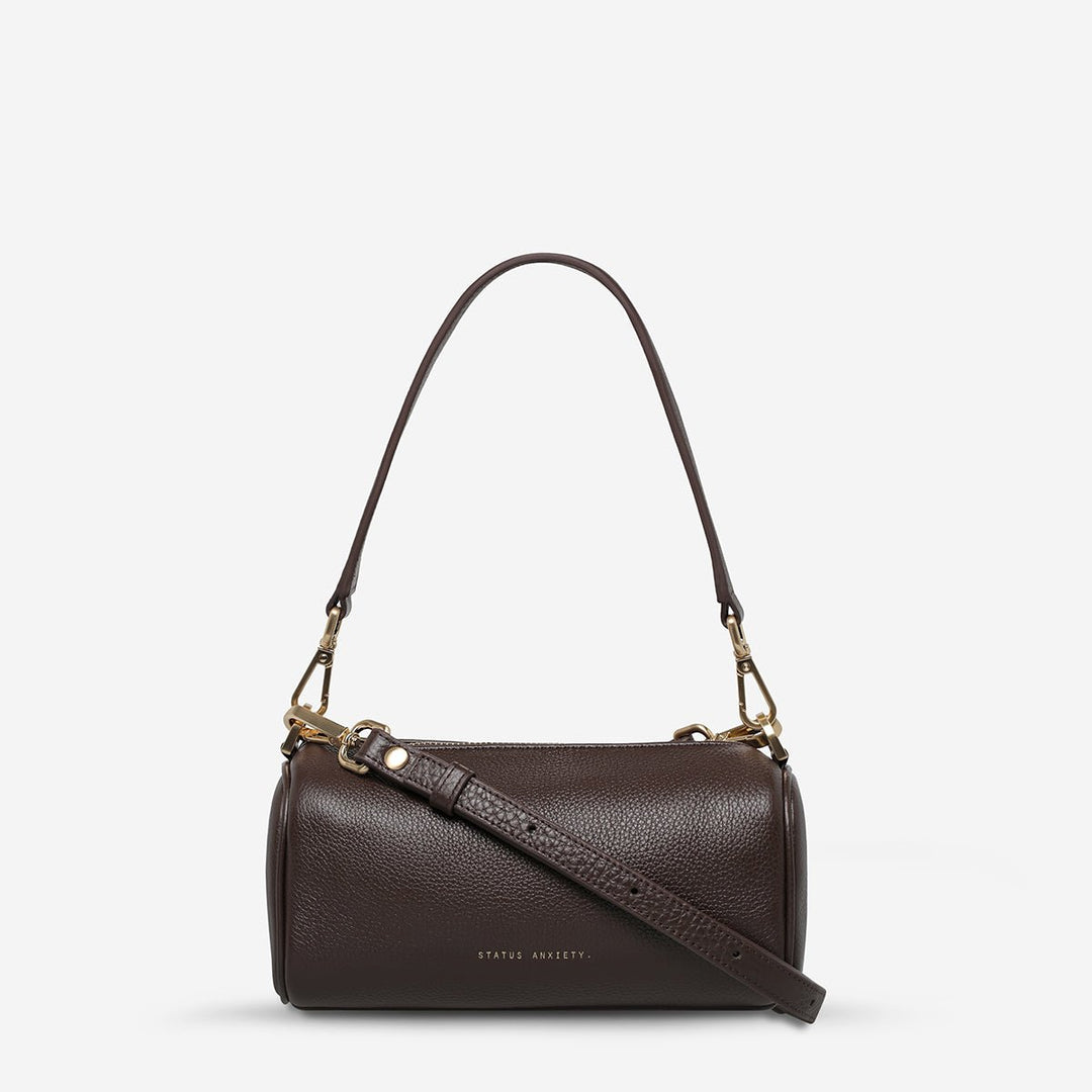 Sunblind Bag - Cocoa/Brushed Gold Status Anxiety