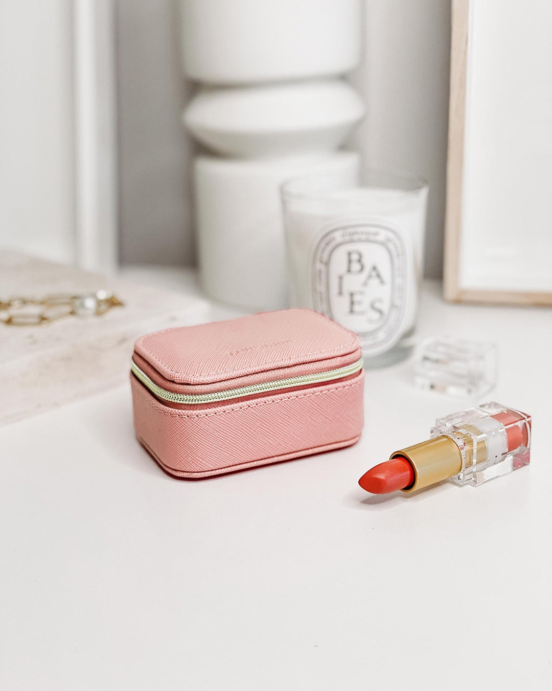 Suzie Jewellery Box - pink jewellery box Louenhide