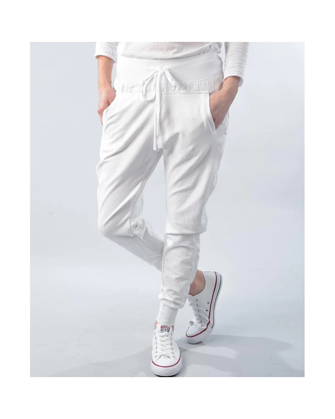 The Ultimate Joggers By Suzy D London - White Bottoms Suzy D   